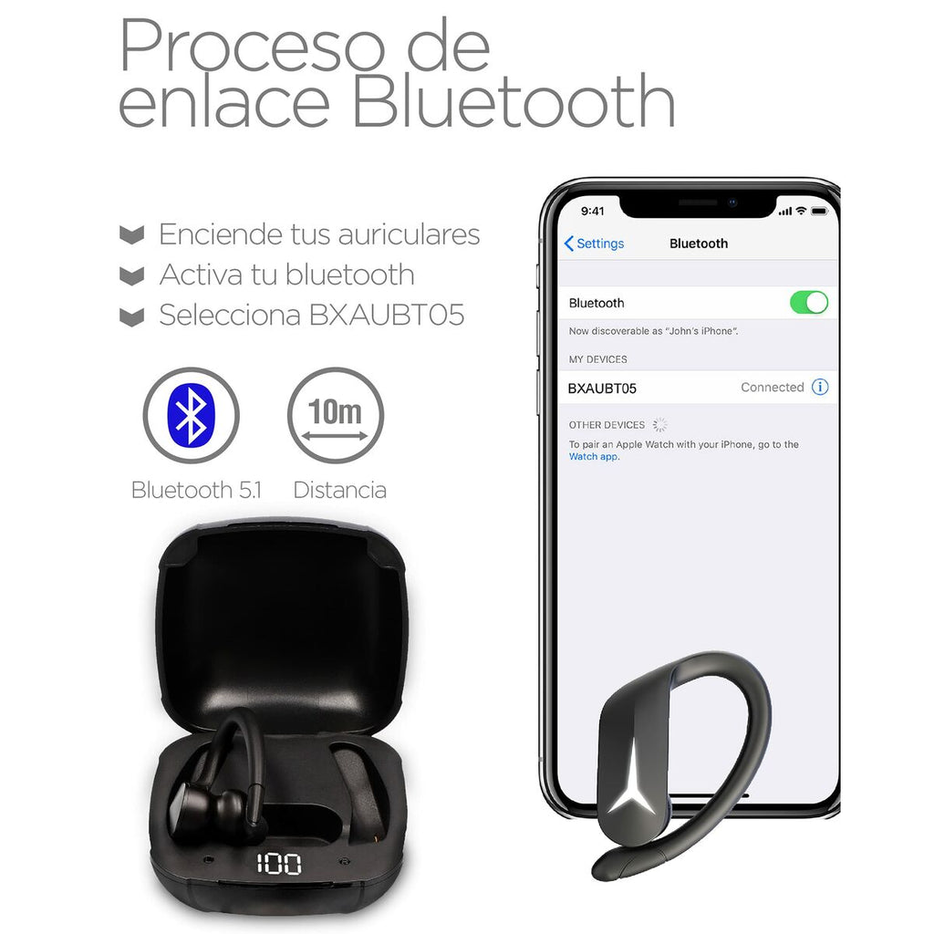 Casque de sport KSIX Sport Buds 2 700 mAh