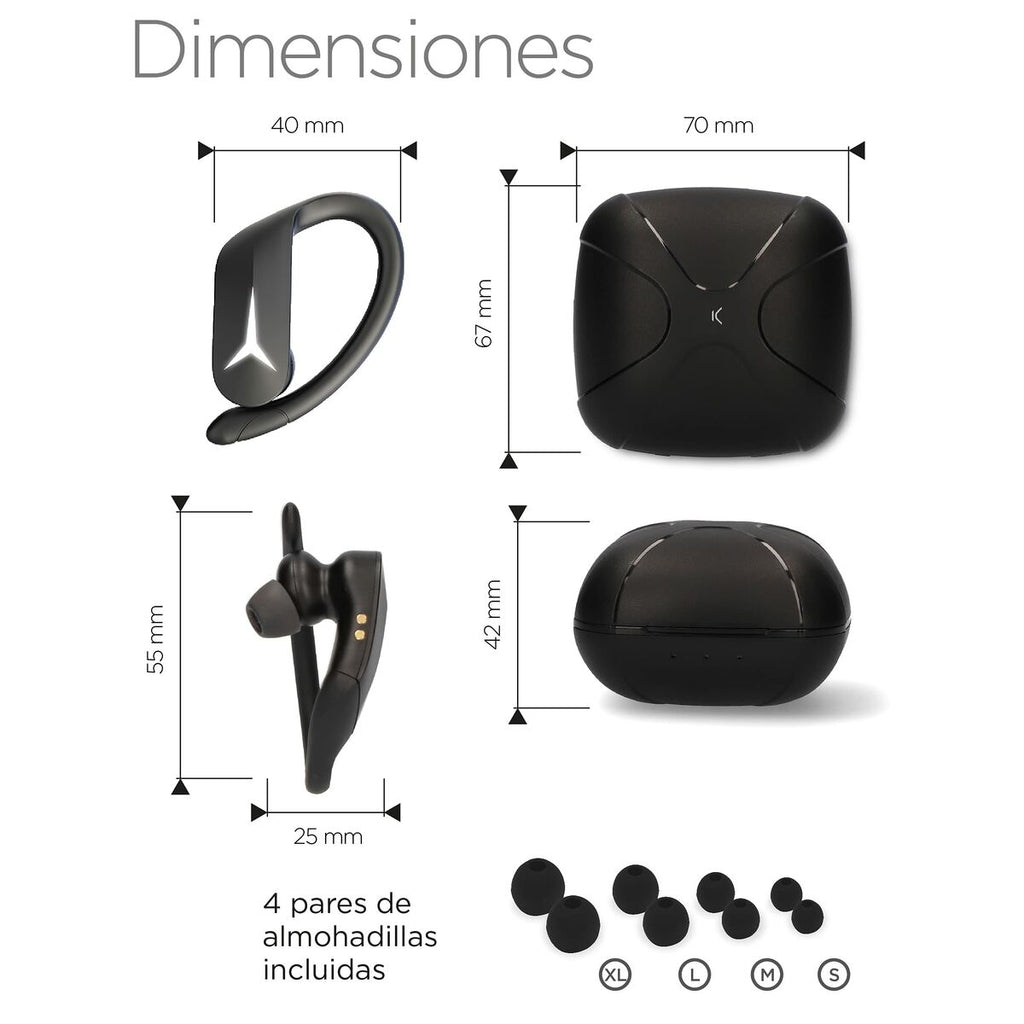 Casque de sport KSIX Sport Buds 2 700 mAh